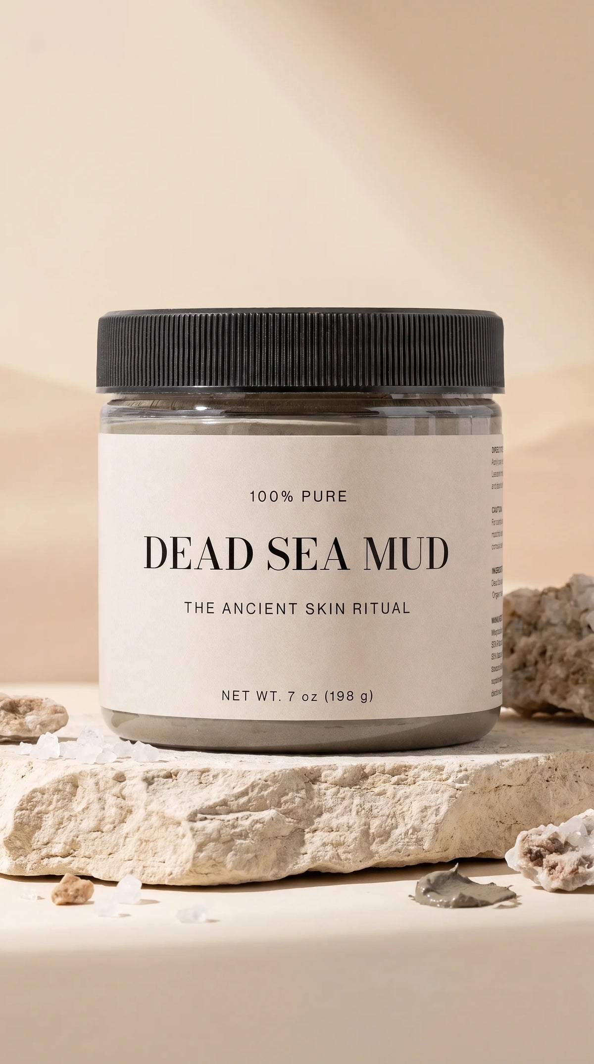 100% Pure Dead Sea Mud brings the legendary source into one simple jar.